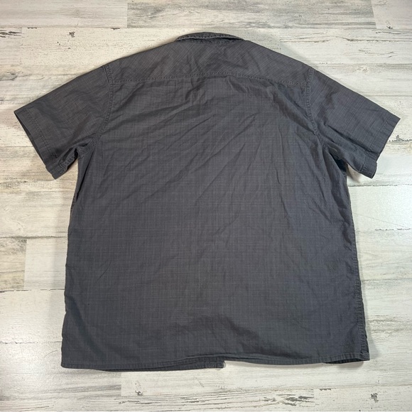Mountain Hardwear Men’s Kotter Short Sleeve Button Shirt Gray Size Large Hiking - Picture 3 of 7